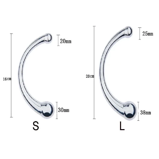 Hook Elegant Steel Stainless Ended Double Anal 5858 0706